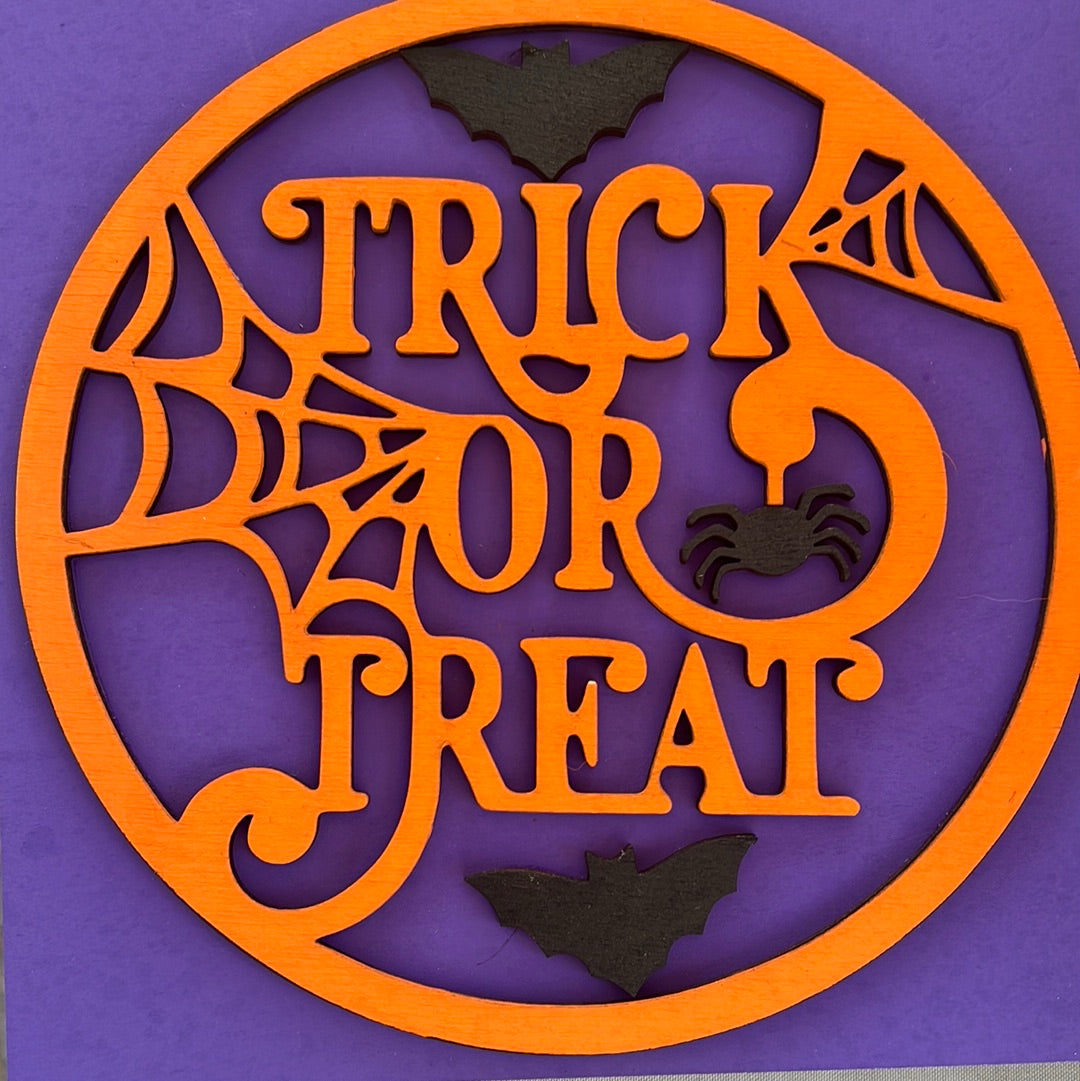 Trick or Treat Ladder Tile