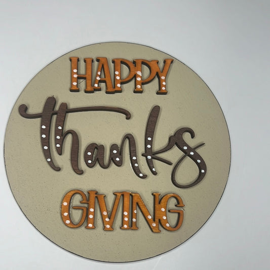 Thanksgiving, Happy Thanksgiving 4.25 Circles