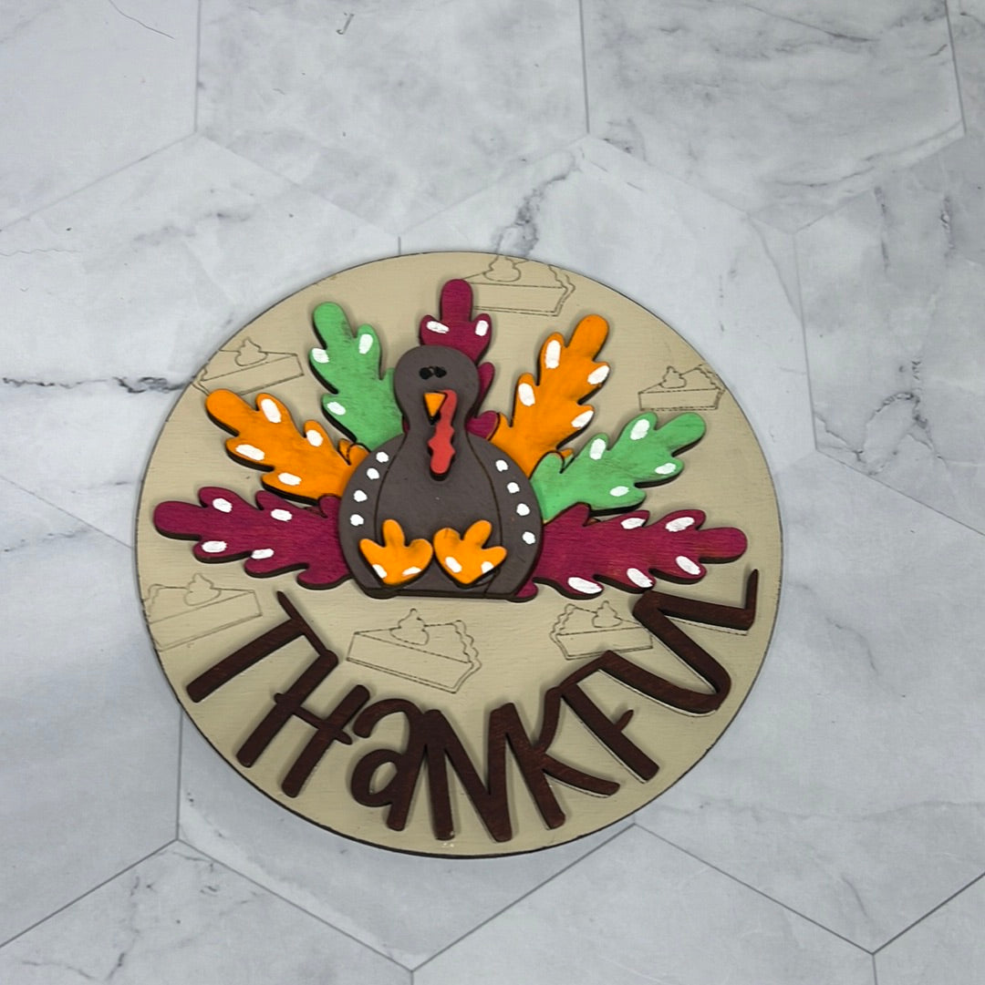 Thanksgiving, Thankful 4.25 Circles