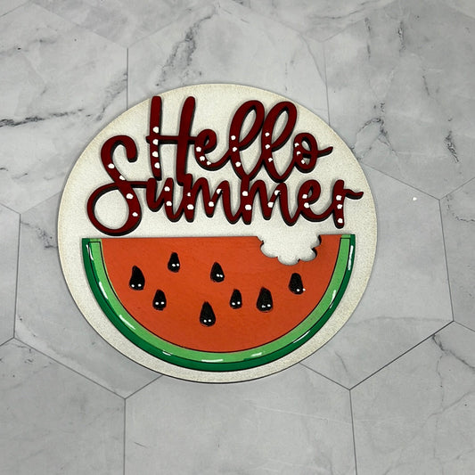 Summer, Hello Summer 4.25 Circles